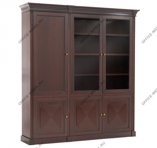 DOGE Шкаф 2 дер.дв+комб. L216 106 503.510/601.602 WAL на Office-mebel.ru