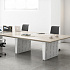Двойной стол с боковым пьедесталом DK126BIT на Office-mebel.ru 5