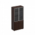 Шкаф для документов со стеклянными дверьми МЕ 343 на Office-mebel.ru 1