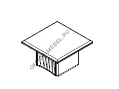 Кофейный стол PVSUP80T на Office-mebel.ru