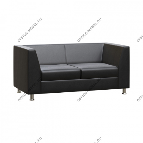 Мягкая мебель для офиса Диван с подлокотниками двухместный PR.DP-2 на Office-mebel.ru