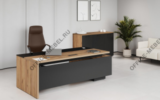 Дюкс - Кабинеты руководителя из материала Ткань из материала Ткань на Office-mebel.ru