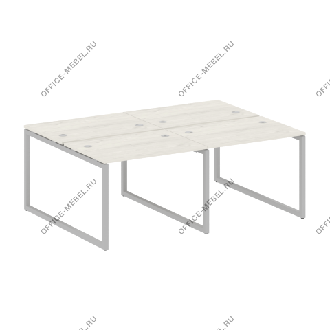 Рабочая станция на 4 раб.места на О-образном м/к 40БО.СМ-4.1 на Office-mebel.ru