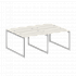 Рабочая станция на 4 раб.места на О-образном м/к 40БО.СМ-4.1 на Office-mebel.ru 1