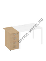 Тумба приставная 4-х ящичная с замком А4 9222 БП на Office-mebel.ru