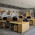 Экран ЛДСП с декоративными элементами С-057 на Office-mebel.ru 12