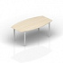 Стол для совещаний Tonneau (П-образные опоры прямоугольного сечения)	 на Office-mebel.ru 1