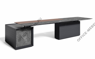 Стол письменный, правый 2,8м. E1ZP2813Z/TA81 на Office-mebel.ru