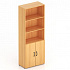  Шкаф высокий (три открытые полки)  К1 на Office-mebel.ru 1