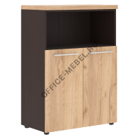 Шкаф с глухими малыми дверьми и топом, AMC 85.3 на Office-mebel.ru