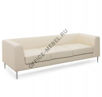 ЕВА АП/EVA UP Диван 3мест, иск.кожа EVA UP 3 Chrome Ecotex 3027 на Office-mebel.ru