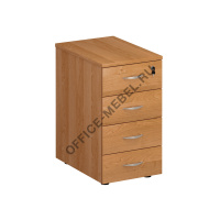 Тумба приставная для компактных столов 4-ящичная с замком ФР207  на Office-mebel.ru