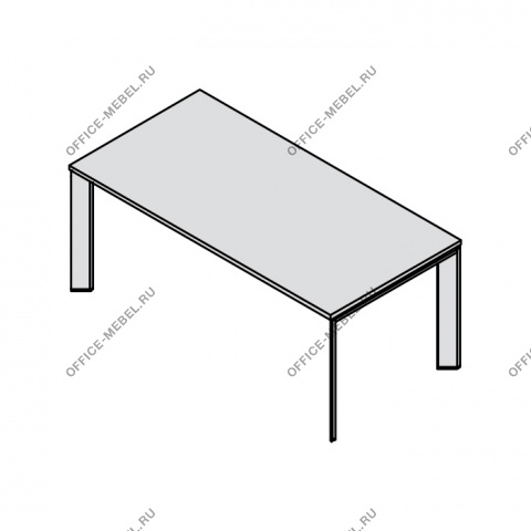 Стол письменный опоры хромированные Fe200CH/V на Office-mebel.ru