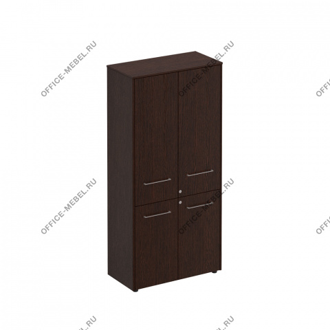Шкаф для документов закрытый 4-дверный МЕ 345 на Office-mebel.ru