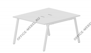Составной стол на 2 рабочих места ARN2TL127 на Office-mebel.ru