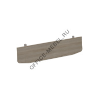 Экран фигурный 220 ДСП кронштейны цвета "мокко" ТМ М 1453 на Office-mebel.ru