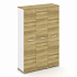 Шкаф три узкие секции, 5 ниш (3 фасада ЛДСП,  5 ниш) CN.STU-538 A на Office-mebel.ru 1