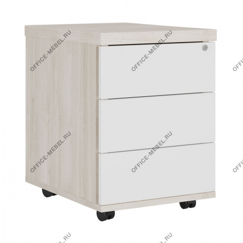 Тумба подкатная с 3 ящиками ZIO28530312 на Office-mebel.ru