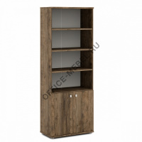 Шкаф полуоткрытый V-604 на Office-mebel.ru