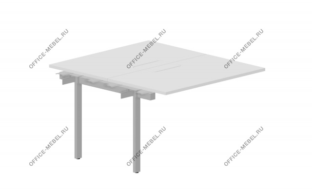 Составной стол на 2 рабочих места UNN2TPM12 на Office-mebel.ru