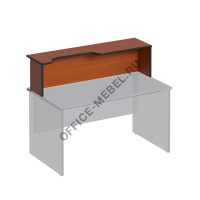 Надстройка к столу с вырезом л\п ДР 470 на Office-mebel.ru
