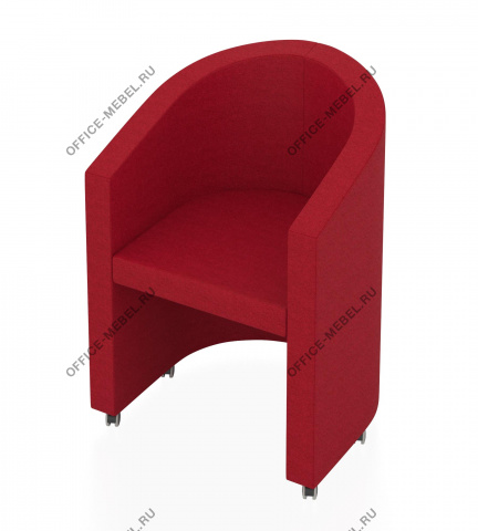 Мягкая мебель для офиса Кресло мобильное (колесные опоры) 1 на Office-mebel.ru