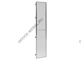 Дверь высокая стекло в алюминиевой рамке EMP435.G  на Office-mebel.ru