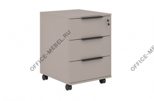 Тумба с 3 ящиками на колёсах MP302.U727 на Office-mebel.ru