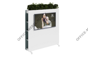 Перегородка мобильная двусторонняя ART413.U604 на Office-mebel.ru