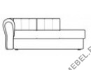 Диван оттоманка левый ОтЛ на Office-mebel.ru