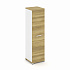 Шкаф одна узкая секция, 4 ниши (фасад ЛДСП, 4 ниши) CN.STU-416 на Office-mebel.ru 1