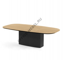 NOALE Стол кофейный овальный 111 700 ECL-L BL на Office-mebel.ru