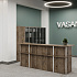 Дверь стеклянная тонированная в алюминиевом профиле V-014 на Office-mebel.ru 8