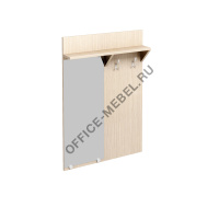 Вешалка настенная с зеркалом и полкой КР 721 на Office-mebel.ru
