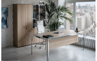 Enzo - Кабинеты руководителя из материала Кожезаменитель	 из материала Кожезаменитель	 на Office-mebel.ru