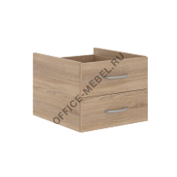 Тумба подвесная 2 ящика SC-2V на Office-mebel.ru