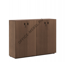 EXE Шкаф средний H.120, 4 дв 101 724 WAL 09 на Office-mebel.ru