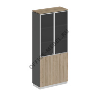 Шкаф для документов двери стекло СИ 308 на Office-mebel.ru