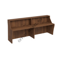 Стойка ресепшен прямая с вырезом К.9200-2 ДШ на Office-mebel.ru