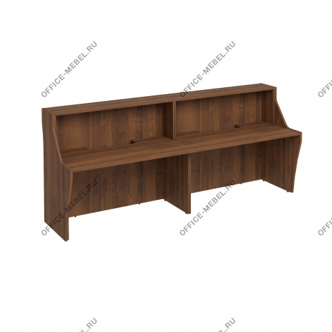 Стойка ресепшен прямая с вырезом К.9200-2 ДШ на Office-mebel.ru