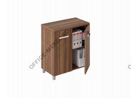 Шкаф закрытый -ДСП низкий 026/013/038 на Office-mebel.ru