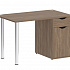 Стол письменный L=1180мм VR.SP-3-118.1 на Office-mebel.ru 1