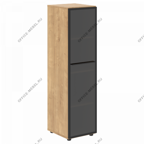 Шкаф колонка со стеклянной дверью на Office-mebel.ru