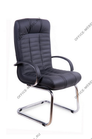 Кресло руководителя АТЛАНТ КОРОТКИЙ ХРОМ на Office-mebel.ru
