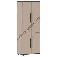 Шкаф с глухими средними и малыми дверьми UHCS 77.3 на Office-mebel.ru