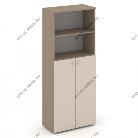 Шкаф высокий широкий (2 средних фасада ЛДСП) ES.ST-1.6 на Office-mebel.ru