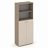 Шкаф высокий широкий (2 средних фасада ЛДСП) ES.ST-1.6 на Office-mebel.ru 1