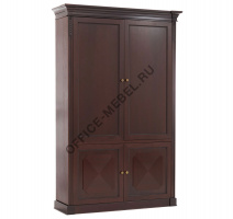 DOGE Шкаф д/бумаг дер.дв. L147 106 511/602 WAL на Office-mebel.ru