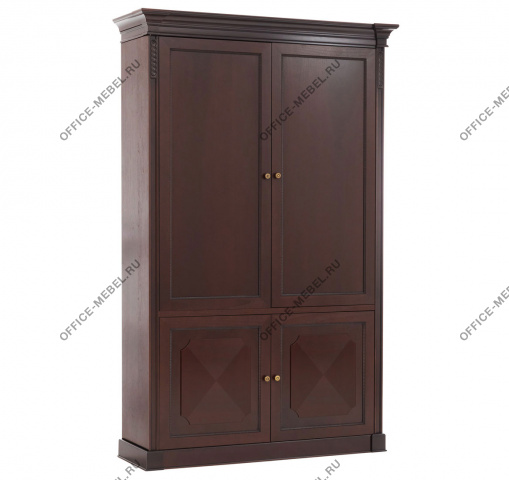 DOGE Шкаф д/бумаг дер.дв. L147 106 511/602 WAL на Office-mebel.ru