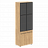 Шкаф со стеклянными дверьми  на Office-mebel.ru 1
